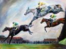 "Aces High Cheltenham"
Denman Kauto Star and Neptune Collonges
£175 D.M.Dent ltd giclee from an original painting
by David Dent 75.5 cm x 56.0 cm